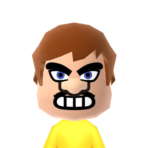 Wario Mii character preview