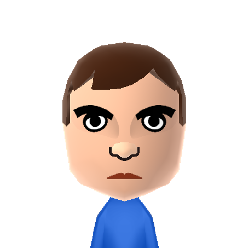 Dave Byrne Mii character: Musician most famous as the front man for Talking Heads.