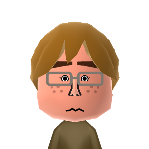 Chris Mii character preview