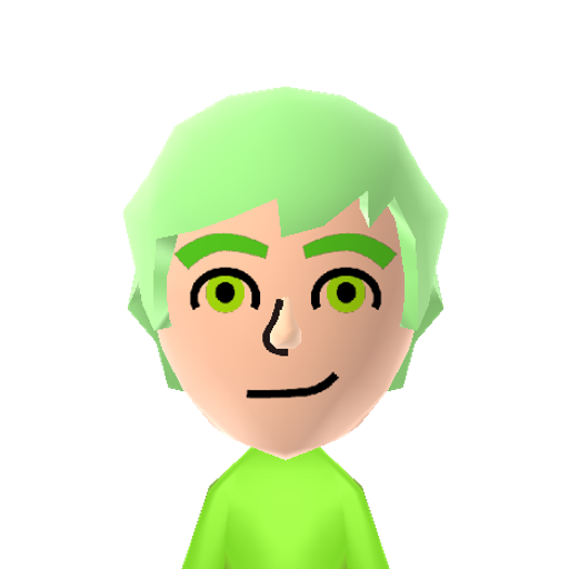 Brandon Mii character preview