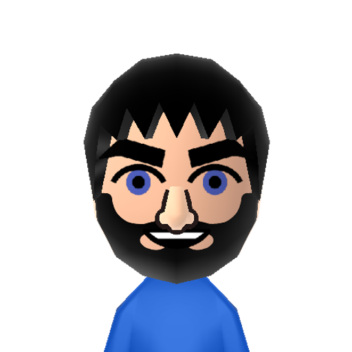Billy Mays Mii character preview