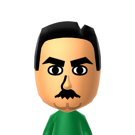 パパ Mii character: a Mii from Jinsei Game Wii