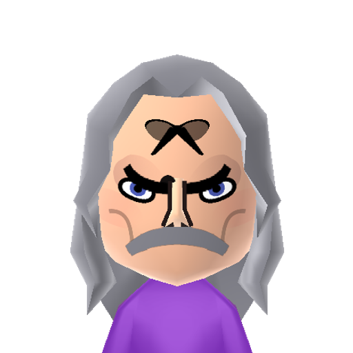 W. Krauser Mii character: The final boss from SNK's fighting game Fatal Fury 2. Also appeared in The King of Fighters 1996 as a playable character. "I'll chisel your gravestone... sleep well!"