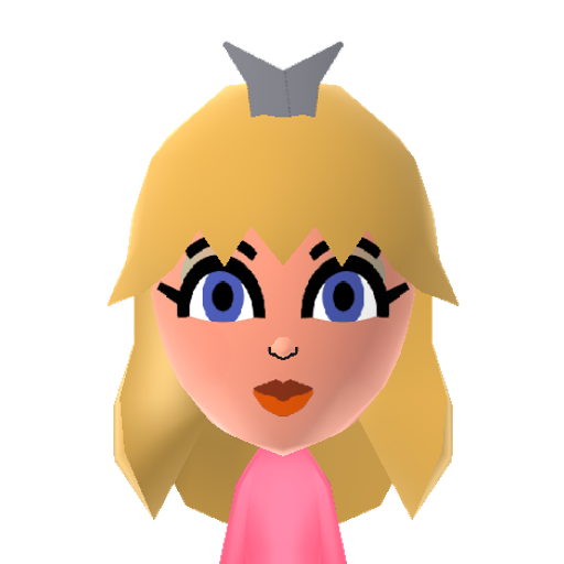 peach Mii character: From Nintendo Mario games