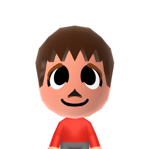 Villager Mii character preview