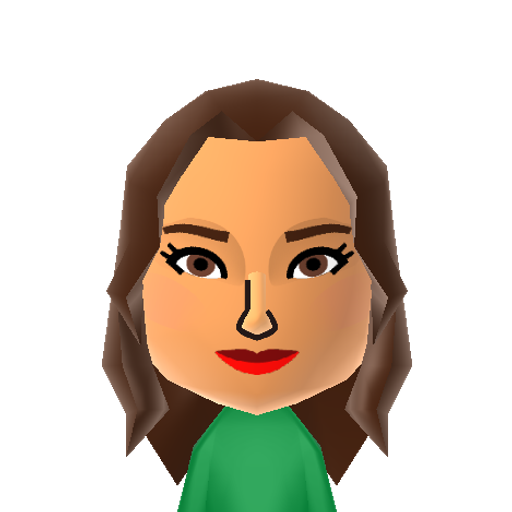 Natalie Mii character preview