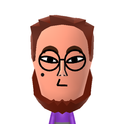 Willy Mii character: NNID: SoupCanLearn
