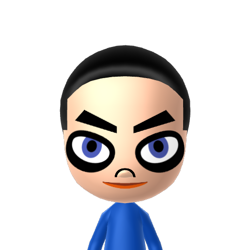 Sample 09 Mii character: A Mii used for promoting Mii Fighter Costumes