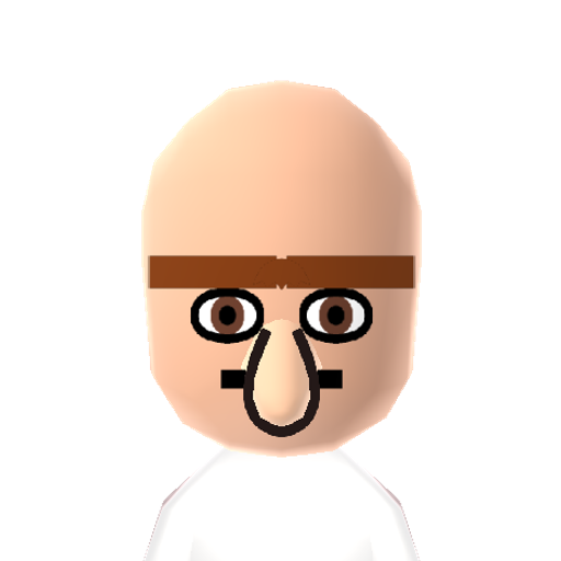 Iron Golem Mii character: Semi-Hostile mob from Minecraft in Mii form.
