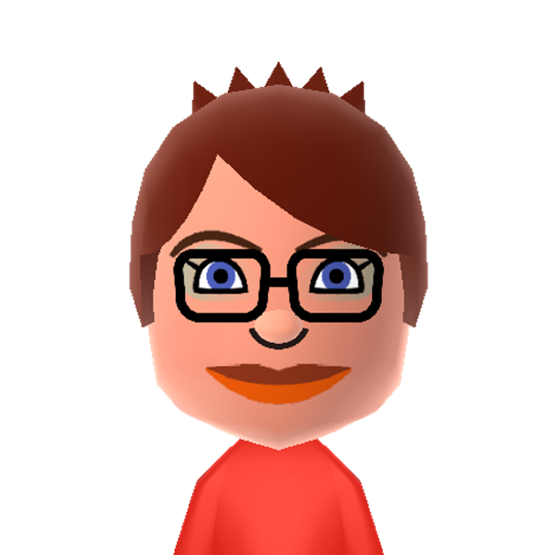 SarahPalin Mii character: Governor of Alaska and 2008 Republican Candidate for Vice President under John McCain.