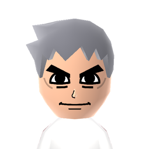 Oak Mii character preview