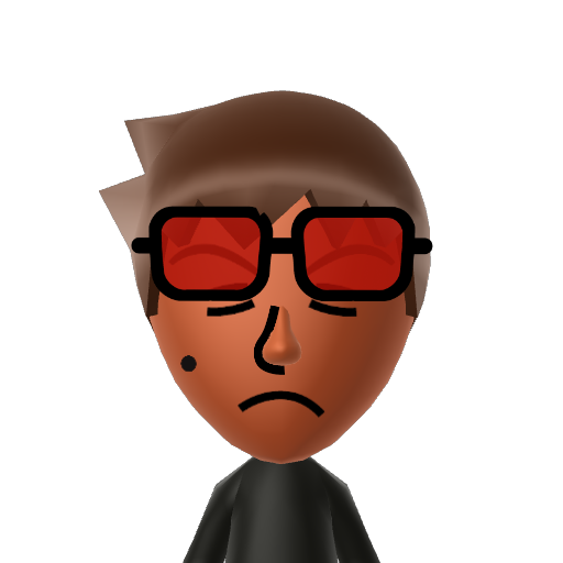#ADIEU.M.V Mii character: A Mii from Last Day of WaraWara Plaza, a mod for Nintendo Wii U (WaraWara Plaza)