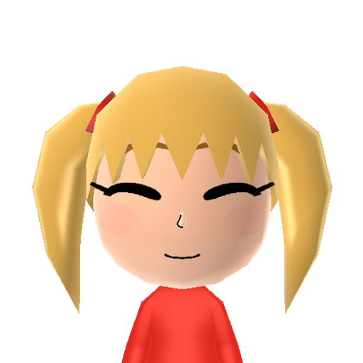 Alice Mii character preview