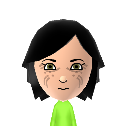 Merrill Mii character: From the game "Dragon Age 2".