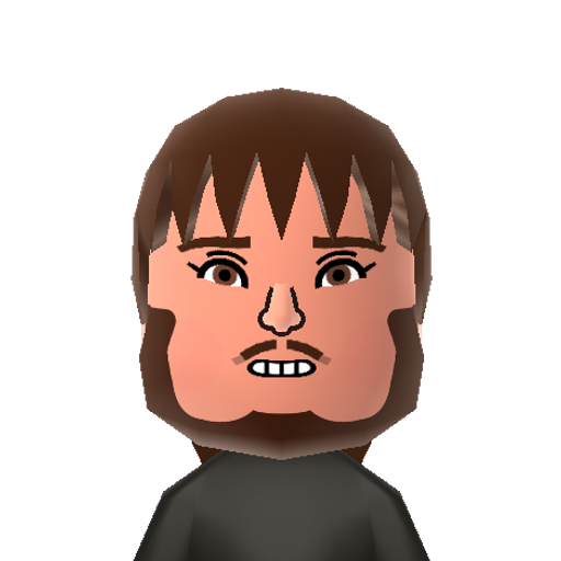 Sam Tarly Mii character: From the "Song of Ice and Fire" novels by George R. R. Martin, as played by John Bradley-West in the HBO TV adaptation "Game of Thrones". Sam is a noble's son, but is sent to the Wall to join the Night's Watch for being fat and timid. Friend of Jon Snow.