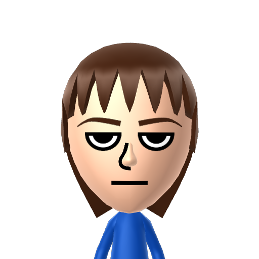 rick Mii character: NNID: idriss97410