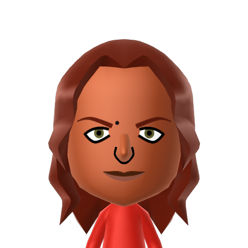Leonore Mii character: this mii is a exclusives of this site