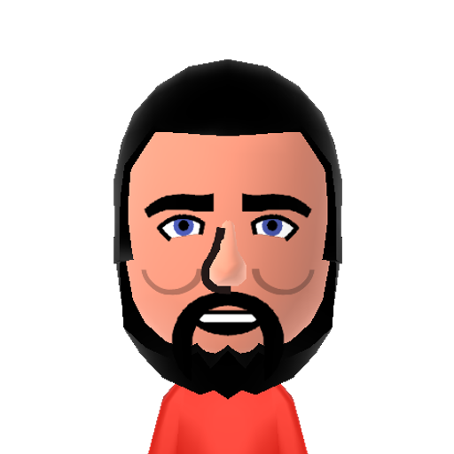 Riker Mii character preview
