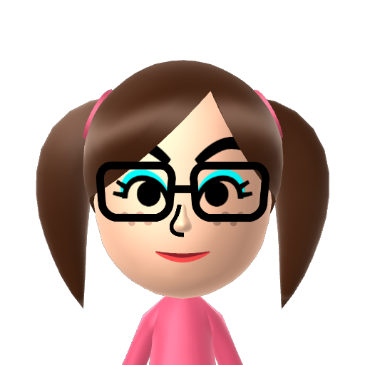 Serenella Mii character: A Mii from Last Day of WaraWara Plaza, a mod for Nintendo Wii U (WaraWara Plaza)