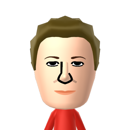 JerryLLews Mii character: Jerry Lee Lewis Rock N Roll Singer from the 50's who had hits like "Great balls of fire." also known to have married his 13 year old cousin.
