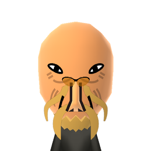 Ood Mii character: The telepathic, slave race from the "Doctor Who" TV series