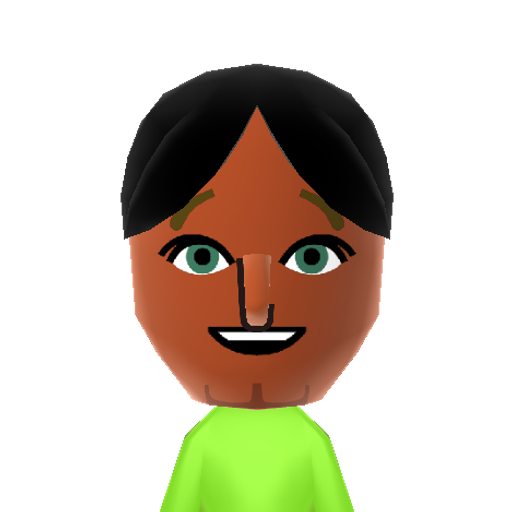ポンネットさすけ Mii character: A Mii from Dillon's Dead-Heat Breakers