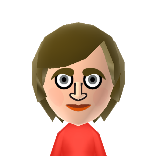 マニマニ Mii character: A Mii from Jinsei Game Wii EX