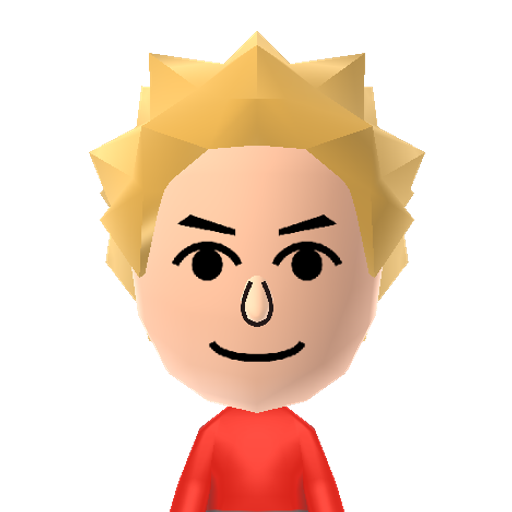 Calvin Mii character preview