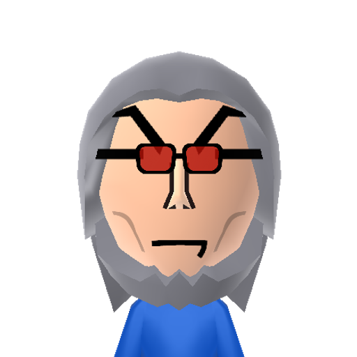 mr.freeze Mii character: Batman's enemy from DC comics.