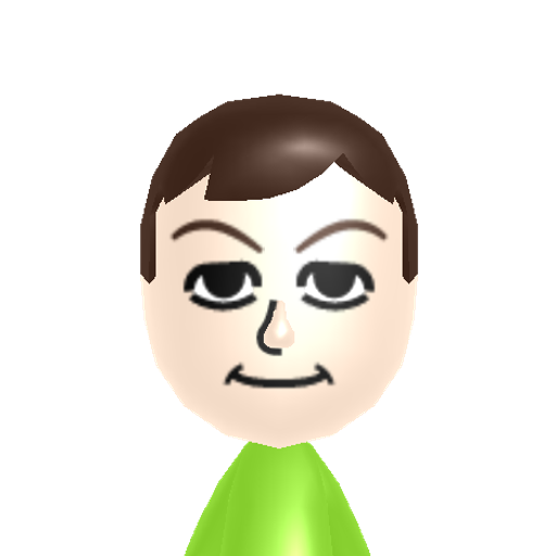 GEIR Mii character: NNID: GeirSilver