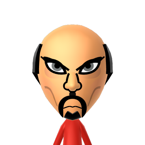 Jafar Mii character: These are extracted and derived from the Mii Central Miis from the 3DS Miitopia.