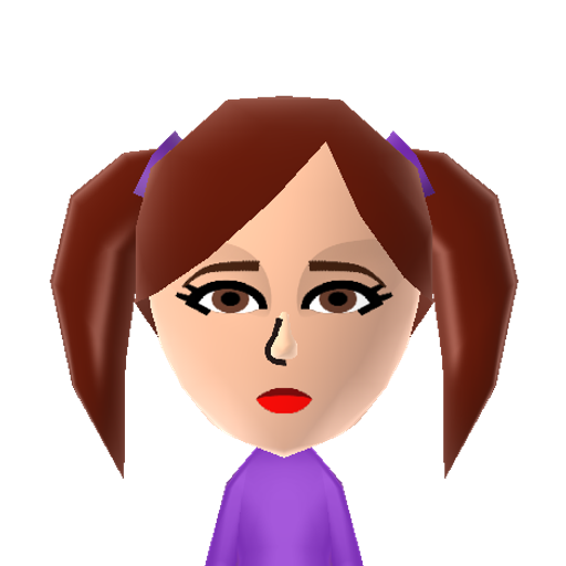 Amy Sorel Mii character: Daughter of Raphael Sorel from "SoulCalibur" games.