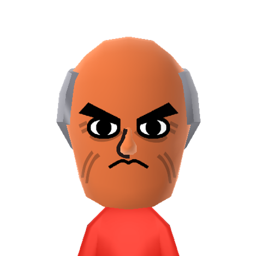 Hector Mii character preview