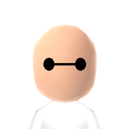 Baymax Mii character preview