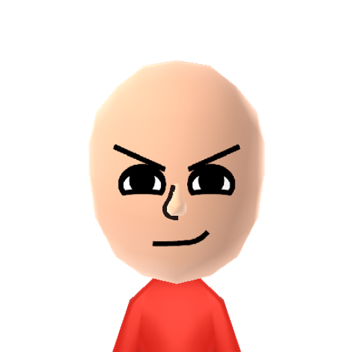 Stewie Mii character preview