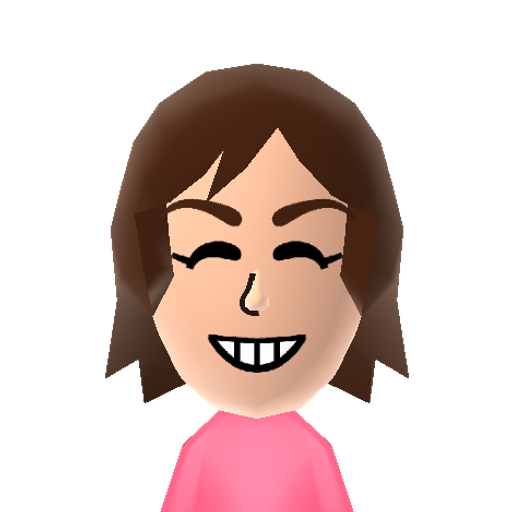 Aiko Mii character: A Mii from Popsicle-Kun