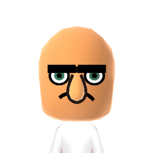 Trayaurus Mii character: This is a Mii uploaded for the 3DS version and distributed by Mii Central for both the 3DS and Switch versions of Miitopia.