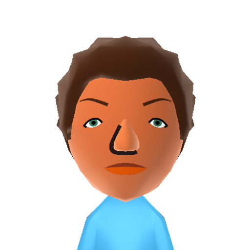 Chris Mii character preview