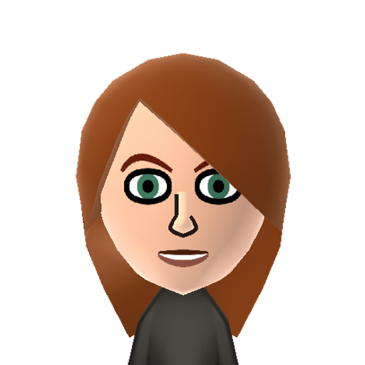 KimPosible Mii character: Main character from the Disney Channel show "Kim Possible".