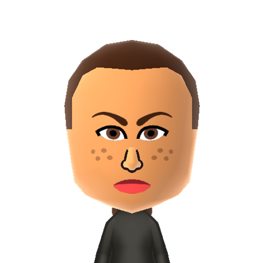 Clove Mii character: From "The Hunger Games", she is a girl from district 2 and an expert at throwing knives. She is played by Isabelle Fuhrman.