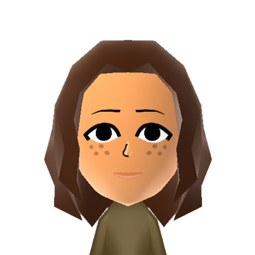 Laurie Mii character preview