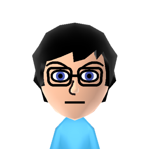 John Mii character: One of the kids from the webcomic "Homestuck", who goes by the chumhandle ectoBiologist. He is the Heir of Breath.