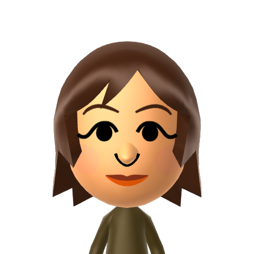ムスメB Mii character: a Mii from Jinsei Game Wii