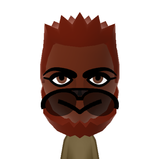 Greeter(R) Mii character: One of the main puppets from the 2016 Steam indie horror game "123 Slaughter Me Street 2" Looks like a vulture