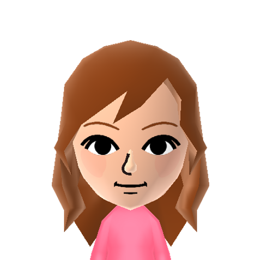 Sarah Mii character preview