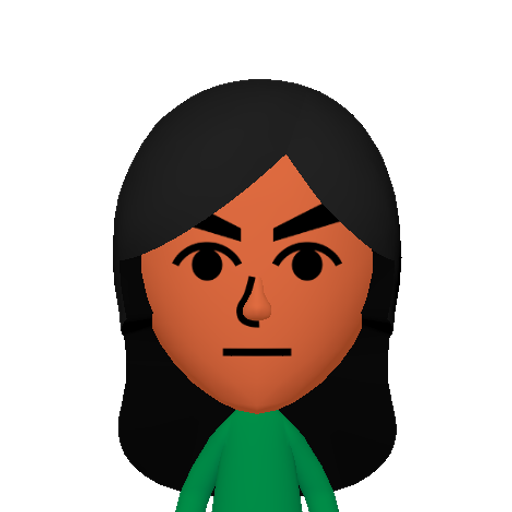 no name Mii character: This Mii is from the Switch SDK as a SampleDB Mii.