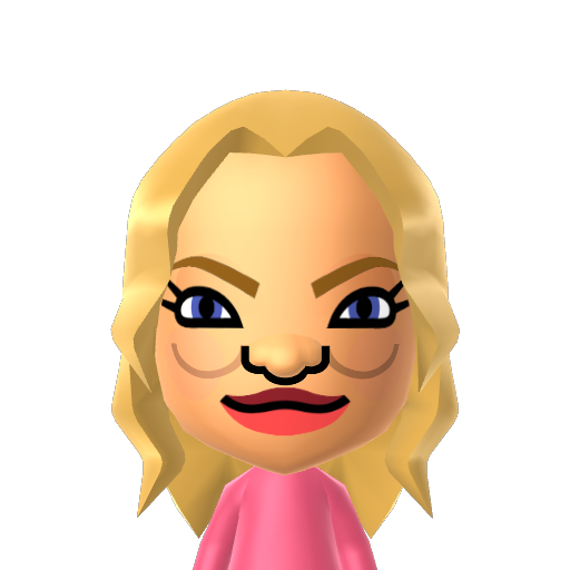 Trisha Mii character preview