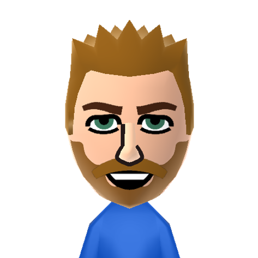 Rhett Mii character preview