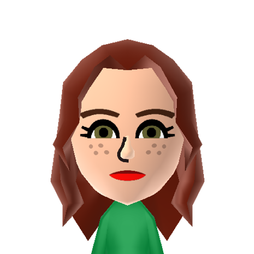clary Mii character: Main character of the fantasy novel series "The Mortal Instruments".