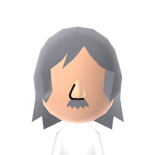 Sassacre Mii character: From "Homestuck". Humorist, author, and husband to Betty Crocker.